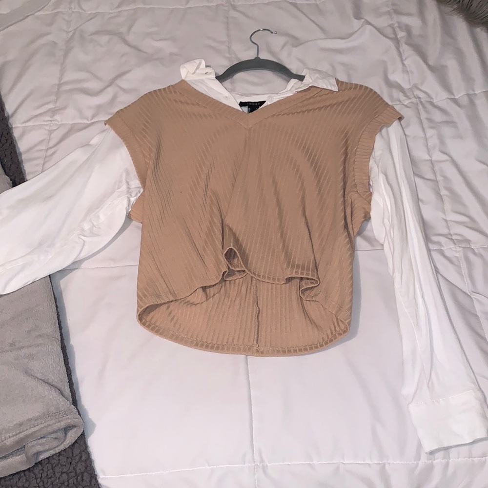 Forever 21 sweater blouse